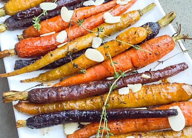 maple glaze carrots